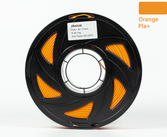 Фото 3 - Помаранчевий PLA Plus (ПЛА плюс) пластик філамент для 3D принтера 1кг, 1.75мм, 330м Filament