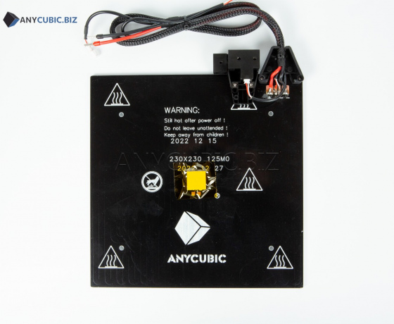 Фото 7 - Стіл із підігрівом Heated Bed для Anycubic Kobra2