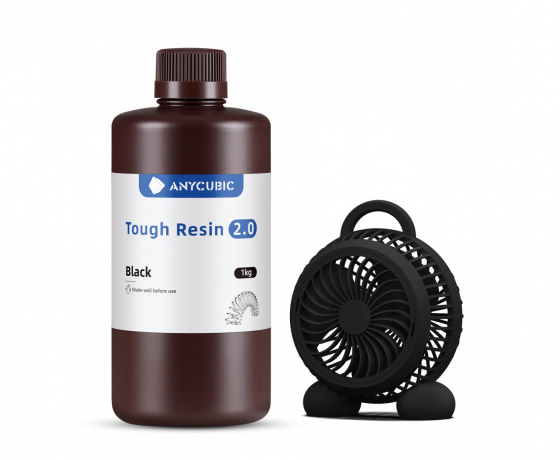 Фото 2 - Anycubic Tough Resin 2.0 ЧОРНИЙ