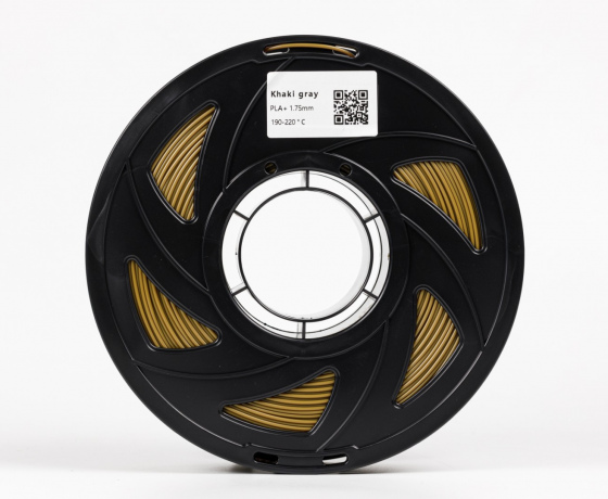 Фото 3 - Койот Хакі сірий пла плюс пластик для 3D принтера ✪1кг✪1.75мм