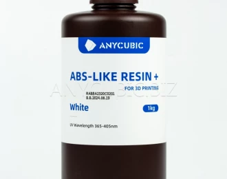 Біла Aбс-подібна Фотополімерна смола+ | Anycubic ABS-Like Resin+ White 1кг