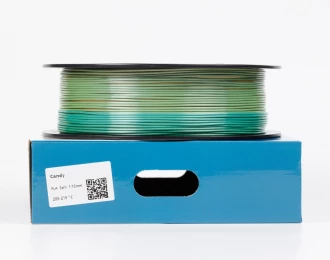 PLA Шовкова веселка Candy радужна цукерка \ PLA Silk rainbow Candy 1кг | 1.75мм | 330м